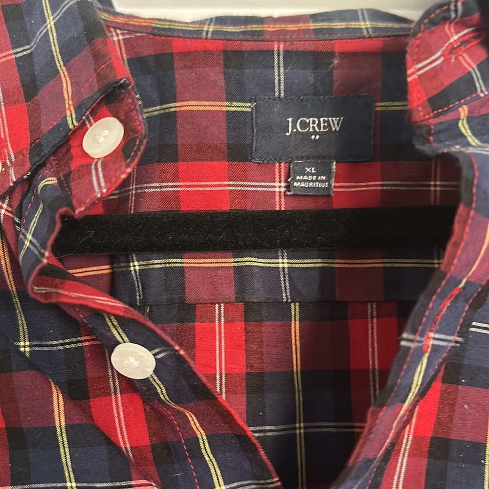 Jcrew Plaid Button Down - image 2